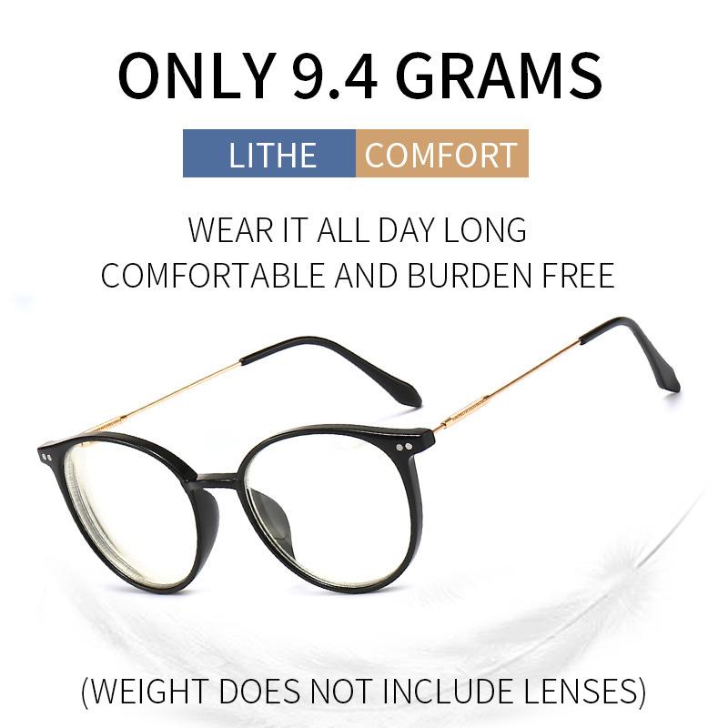 Outdoor Color Changing Myopia Eyeglasses Unisex Oval Photochromic Myopia Glasses Blue Light Blocking Eye Protection Sunglasses