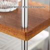 Multifunctional Wood Rack with 3 Layers Coffee Cup Display Stand Multilayer Storage Shelf Practical Cup Organizers