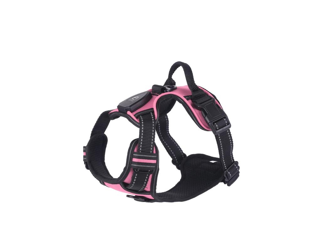 LED Flashing Dog Vest with USB Charging and Explosion-Proof Design
