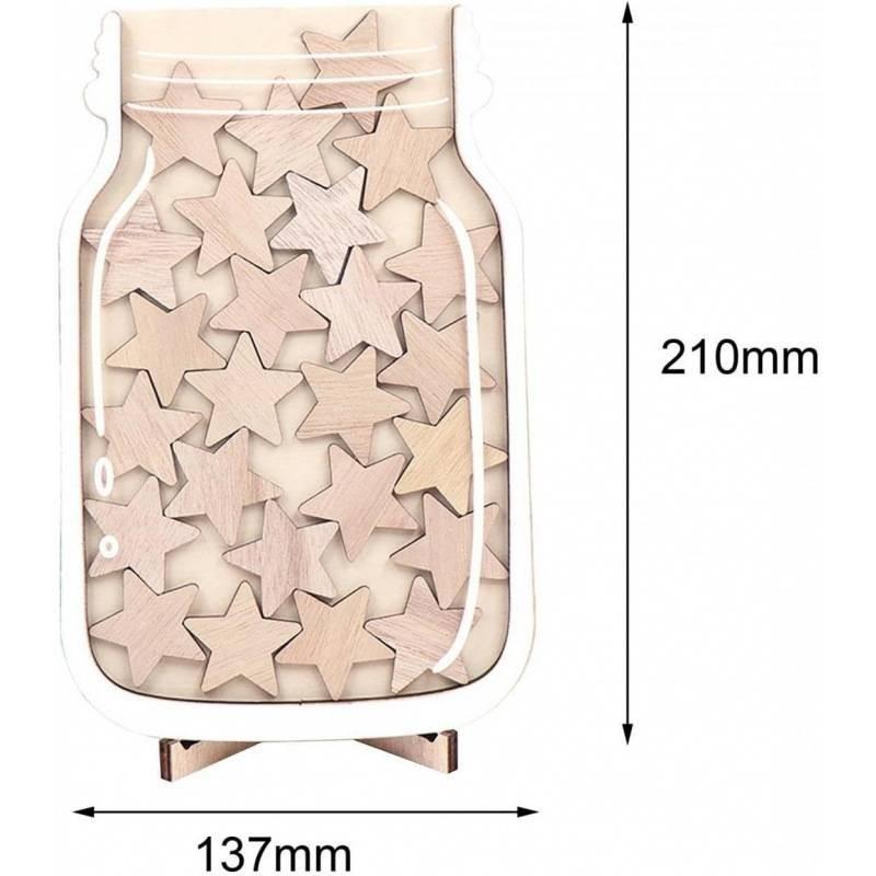 

Банка Наград Звезда Поощрение Банка Ответственность Деревянная Рутина Тренировки Детский Подарок Style E