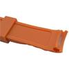Watch Bracelet - MY-MONTRE - Ice Watch Style - 17 Mm - Silicone - Orange