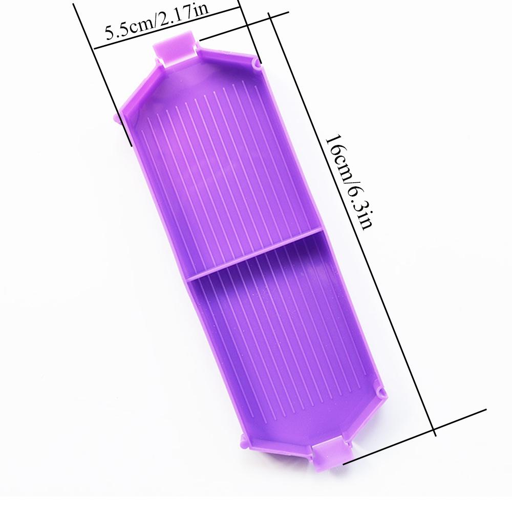 6pcs Upgrade Large Capacity Plastic Diamond Storage Tray Beading Plates Diamond Painting Tray Diamond Painting Drill Plate