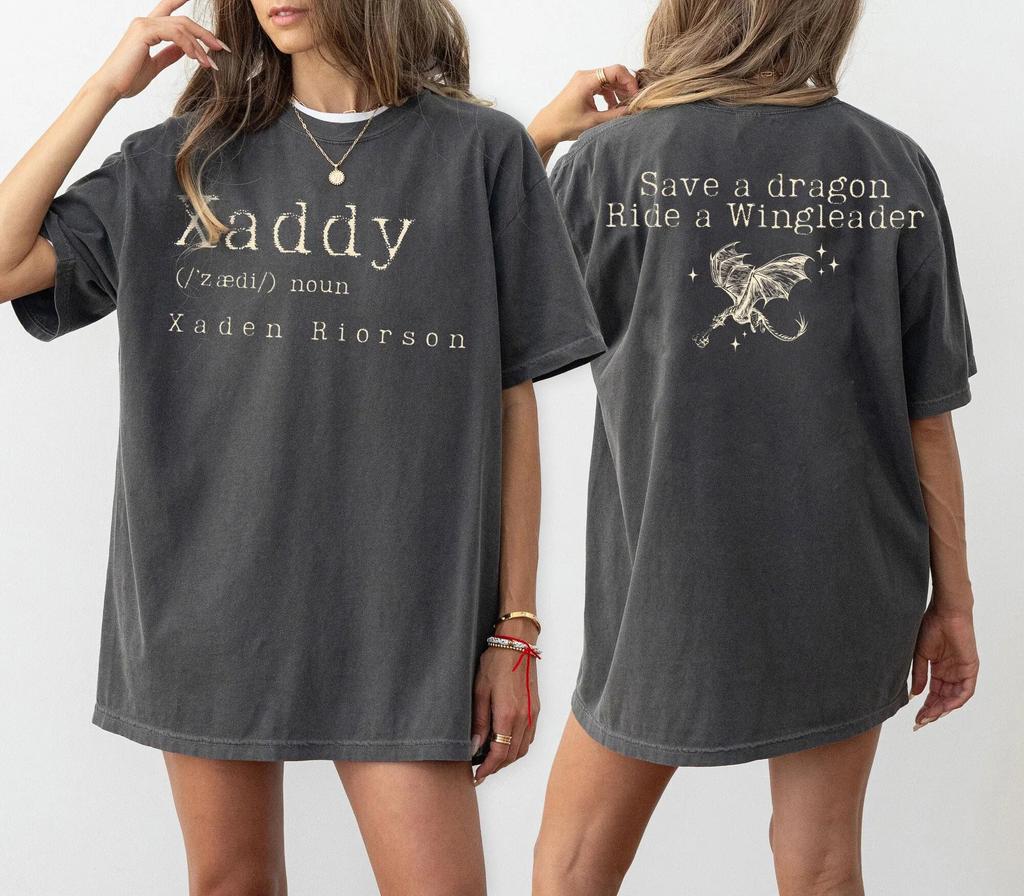 Xaden Riorson Printed Tshirt SpringSummer Womens New Retro Trendy Top Neutral Short Sleeve Comfortable Tshirt