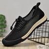 Frühling Sommer Herbst Atmungsaktive Freizeitschuhe Herren Sneaker Rutschfest Slipper Laufschuhe Mokassins Herrenschuhe Mode Outdoor Mesh