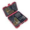 For Home Repair 14.7*10*4cm 5.78*3.93*1.57in Screwdriver Bit Set Organized Storage Toolbox Solution Hand Tool Set Hex Shank Kit