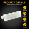 1/2PC LED Courtesy Footwell Under Door Light For BMW 1-series E82 / E88 2008-2012 E81 2007-2012 E87 2004-2011 Door Welcome Light