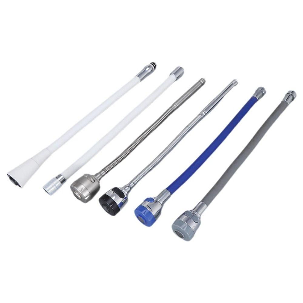 Silicone Hose Kitchen Tap Extension Pipe 360 Degree Rotation Mixer Tap Sink Faucet Bathroom