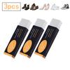 10-3pcs Eraser Shoe Brush Rubber Block Shoes Cleaning Erase Decontamination Shoe Brush Suede Sheepskin Leather Cleaning Brush