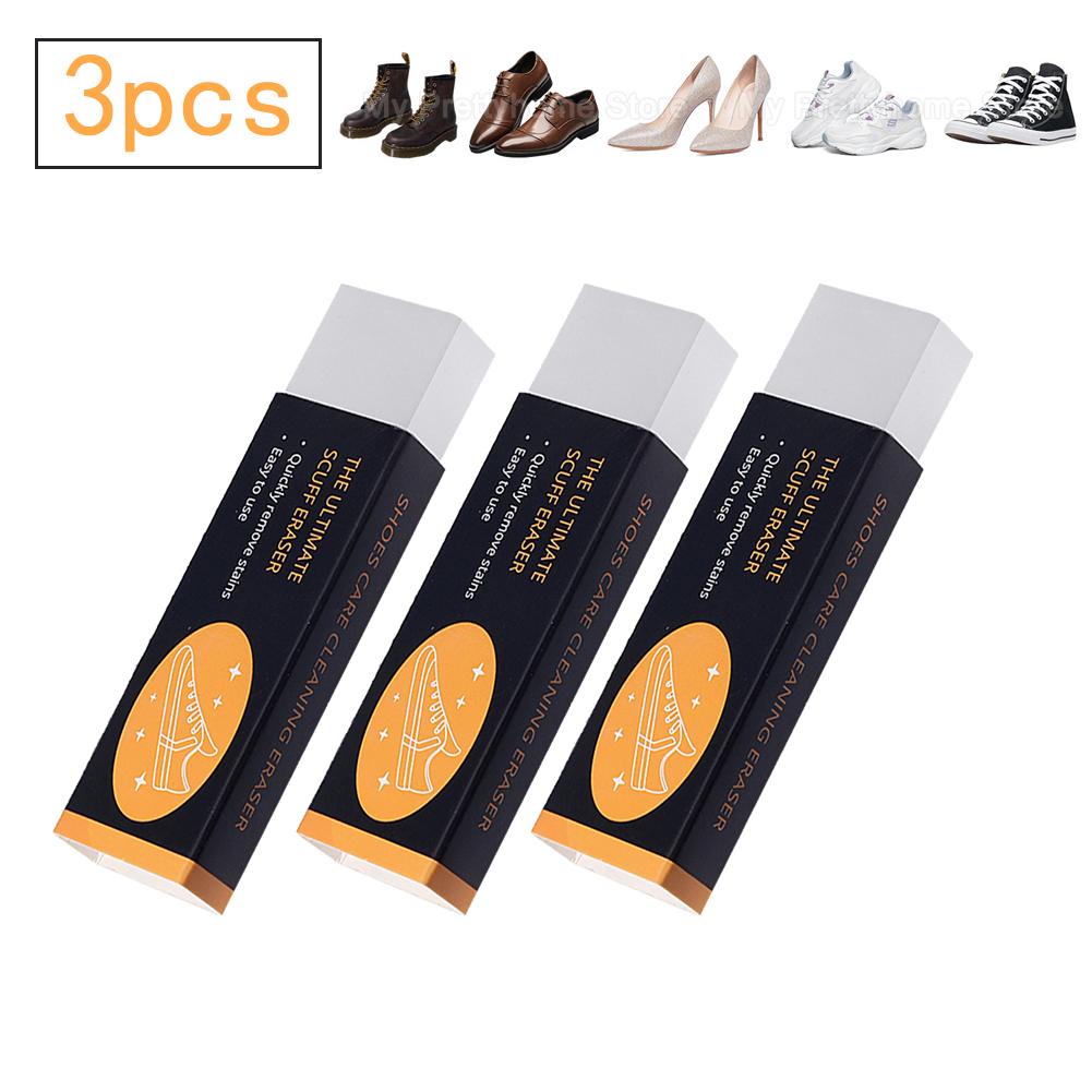 10-3pcs Eraser Shoe Brush Rubber Block Shoes Cleaning Erase Decontamination Shoe Brush Suede Sheepskin Leather Cleaning Brush