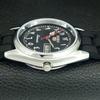 REFURBISHED SEIKO 5 AUTOMATIC 6309A JAPAN MENS VINTAGE BLACK WATCH a442434-1