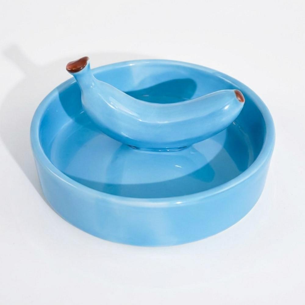 Wide Mouth Hamster Water Bowl Ceramic Tortoise Feeding Dish Creative Drinking Water Bowl  Small Pet