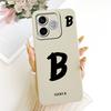 For Honor 600 Lite 5G Honor600 Lucky Initial Letter Phone Case For Honor 600 600Lite Soft Silicone Shockproof Cases Bumpers
