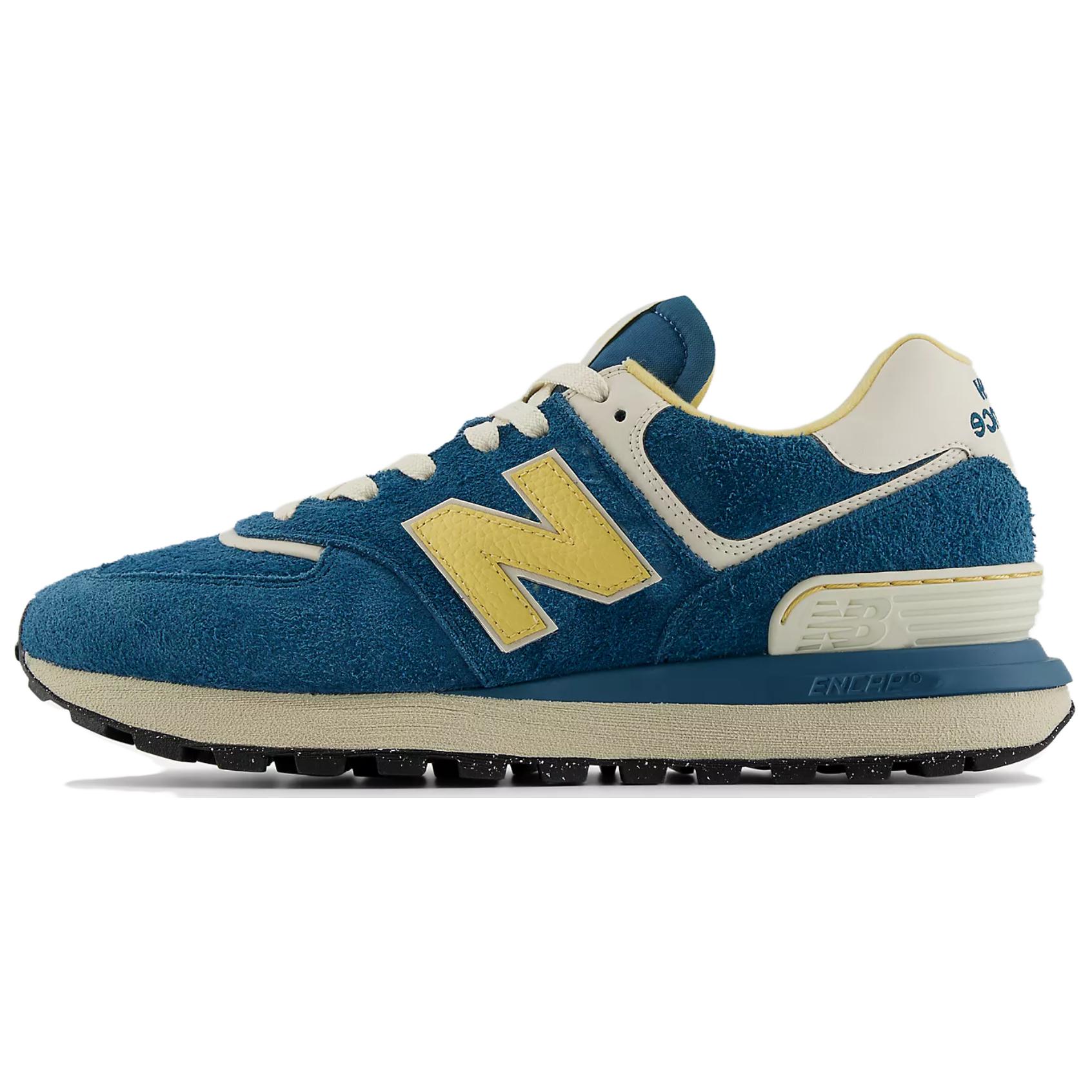 

New Balance 574 Legacy Navy Blue Yellow U574LGBY 36