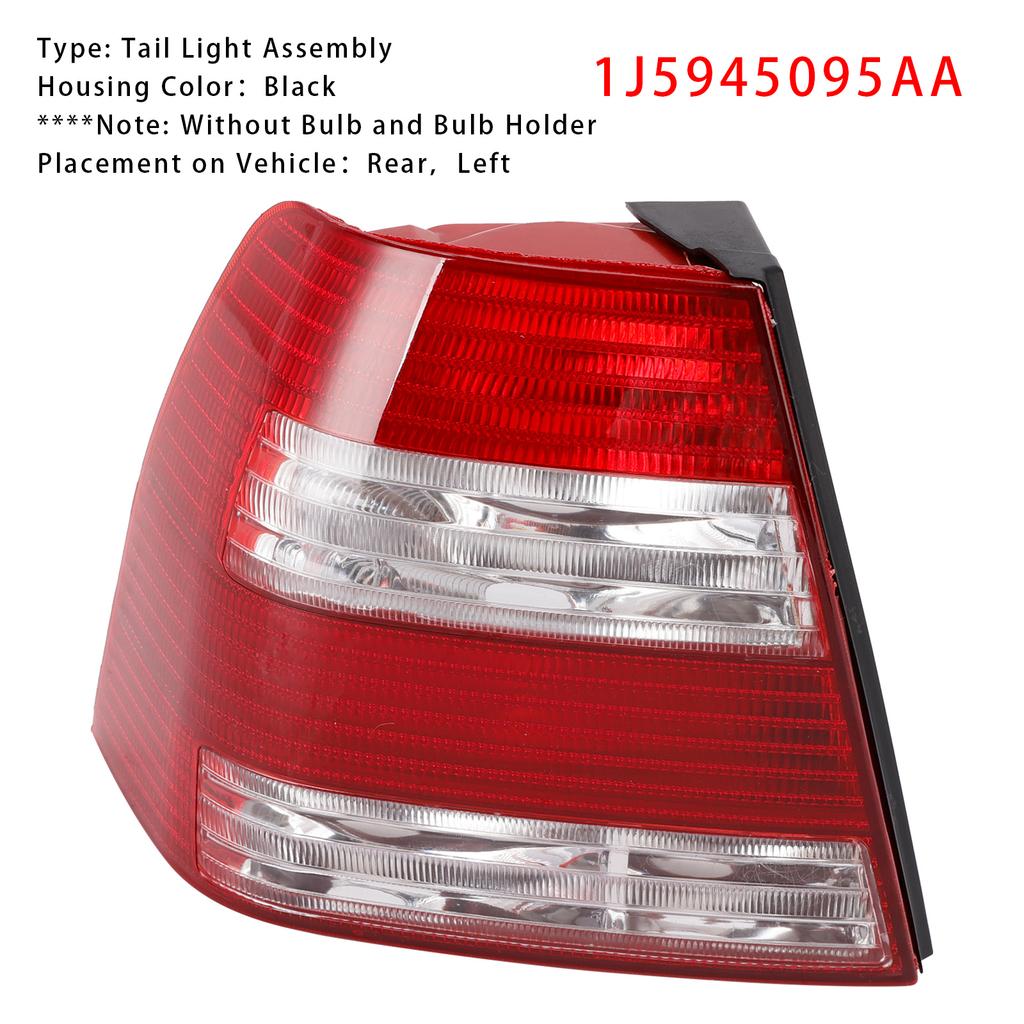 Left / Right Tail Light Lamp 1J5945095AA 1J5945096AA For VW BORA JATTA MK4 SEDAN 1997-2005