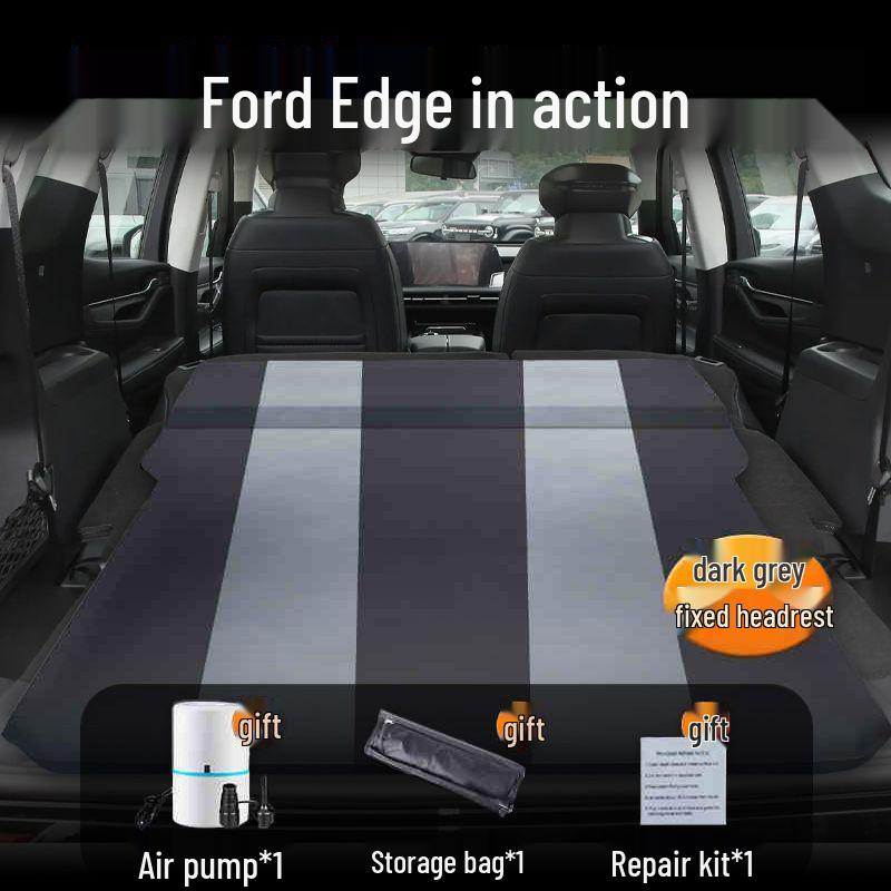 L-Size Automatic Inflatable Car Mattress for Ford Edge 7-Seater Trunk