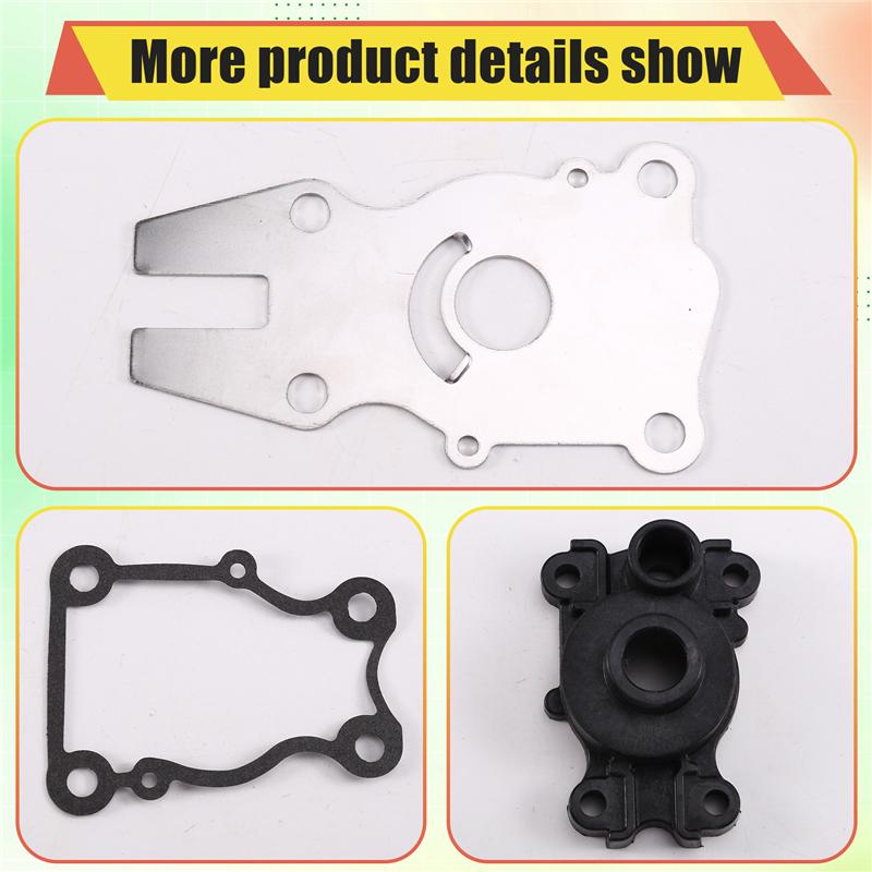 For 40 50 60 Hp Water Pump Impeller Replacement Kit-Repairs 63D-44311-00-00& 63D-W0078-01-00