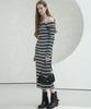 Viva Sers Lovely Stripe Long Dress - 4Col
