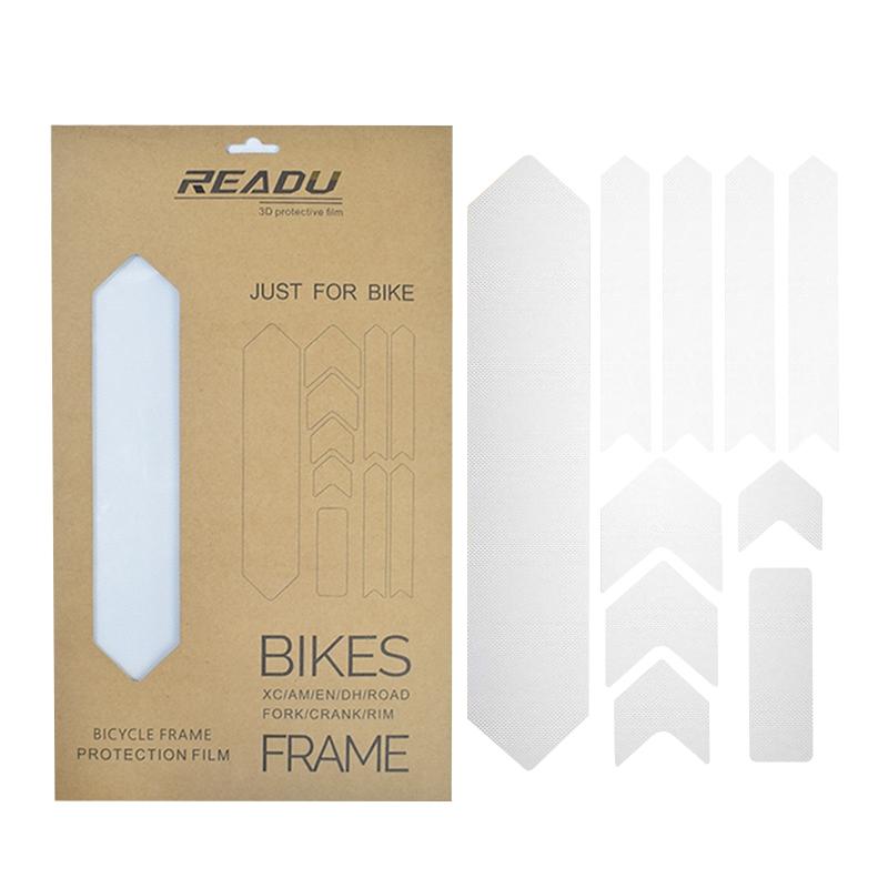 Bike Frame Sticker Bike Protective Tape Anti-Scratch Anti Dust Waterproof MTB Road Bicycle Frame Guard for Protection Fi
