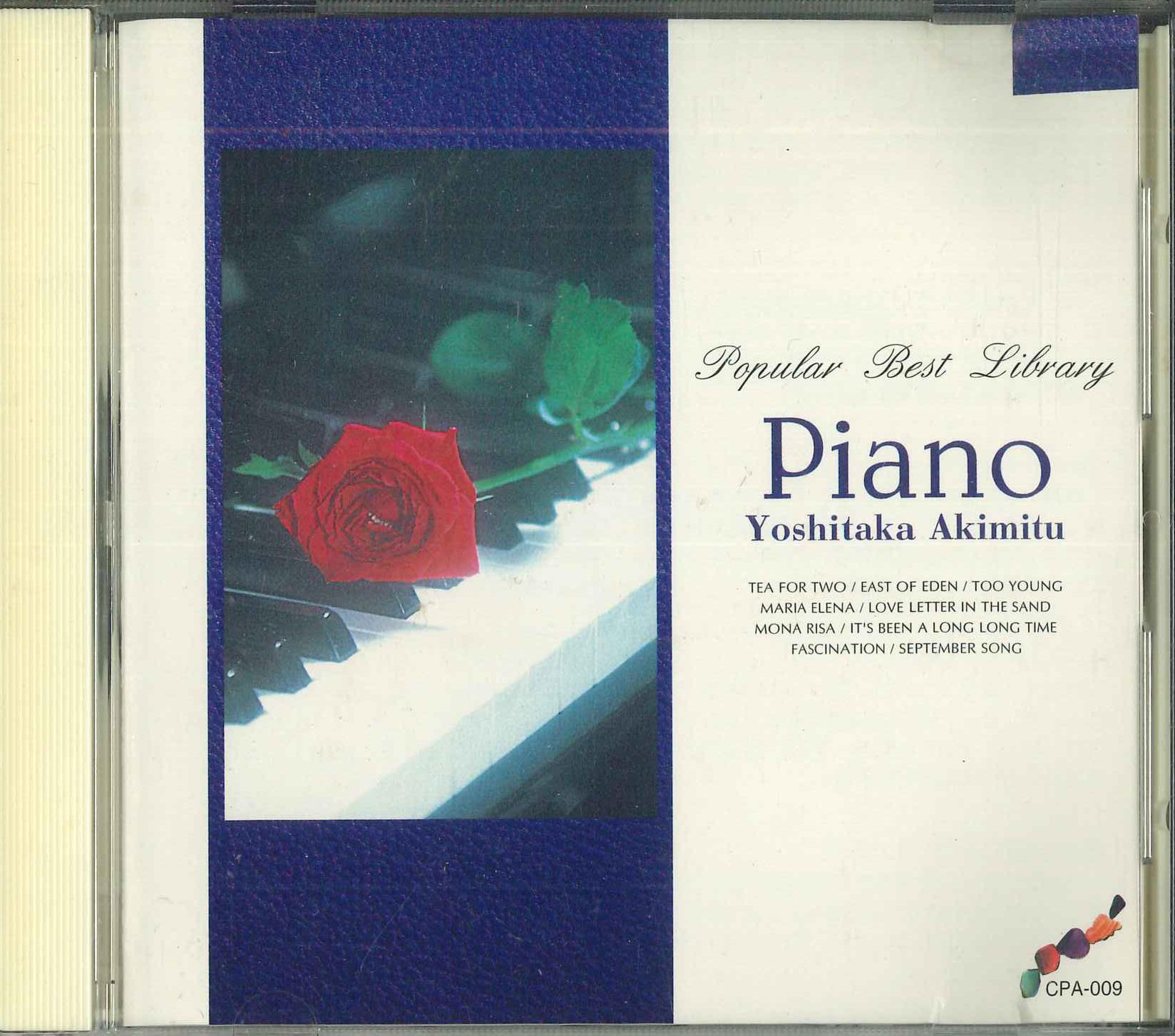 

CD YOSHITAKA AKIMITU - Piano CPA009 MAC Japan Pop Used