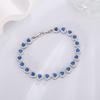 Jewelry Cultivated Ruby Emerald Bracelet Heart Shaped Exquisite Sapphire Bracelet Jewelry