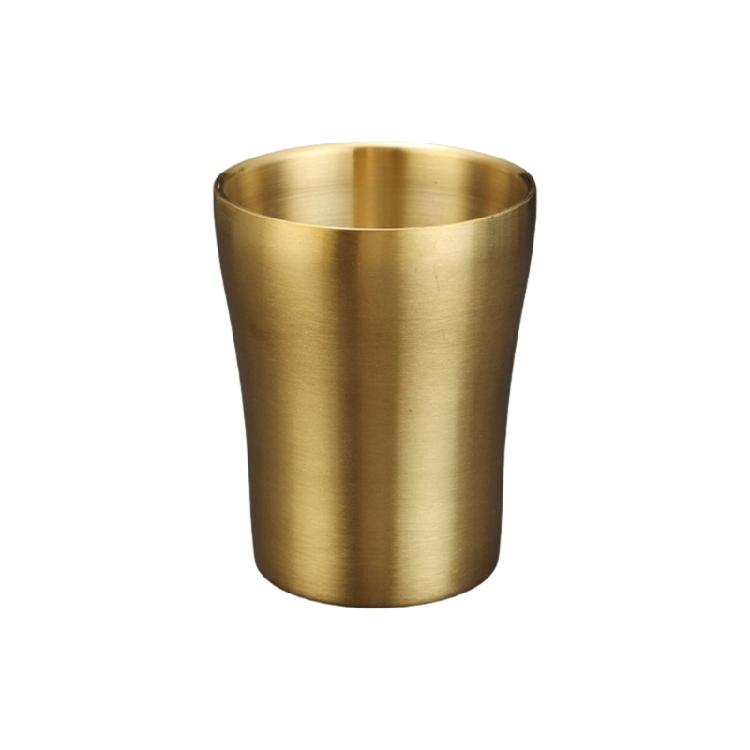 Izolované nerezové kelímky 304 s dvojitou stěnou, stohovatelné, kovové sklenice na pití pro domácnost, kancelář a kempování