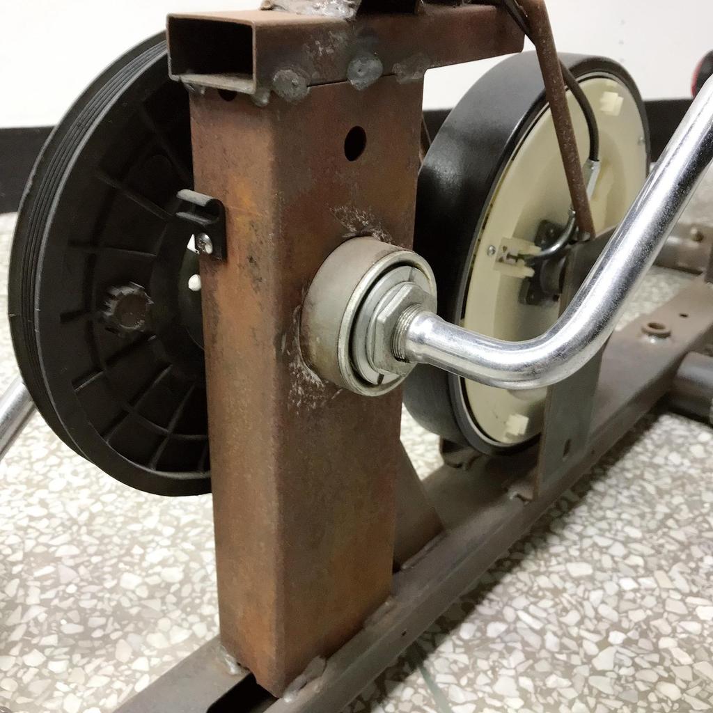 Reparatieset voor de trapas van een crosstrainer met negen kogellagers