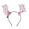 Colorful Flashing Headband Plastic Luminous Deer Horn Hair Band LED Glow Headband  Children Toys