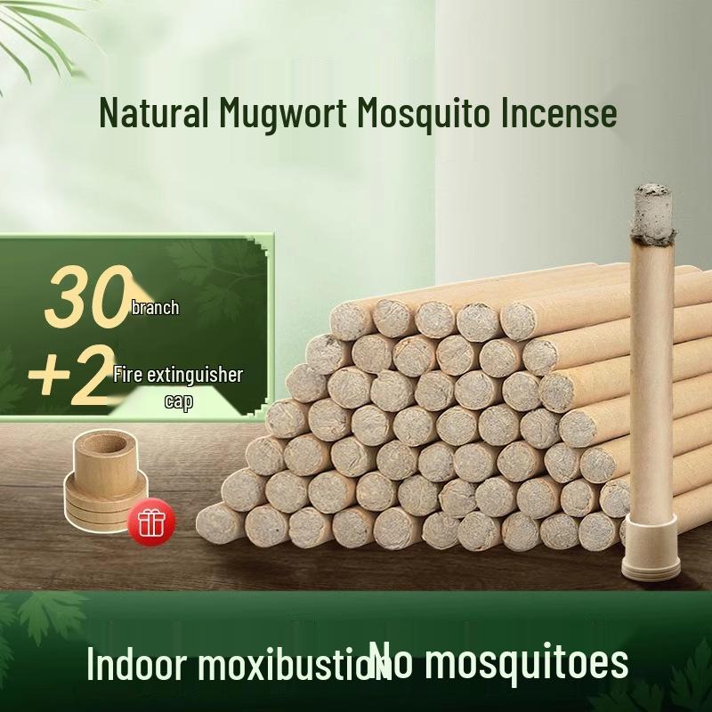 Mugwort Mosquito Repellent Incense Sticks - Indoor Use