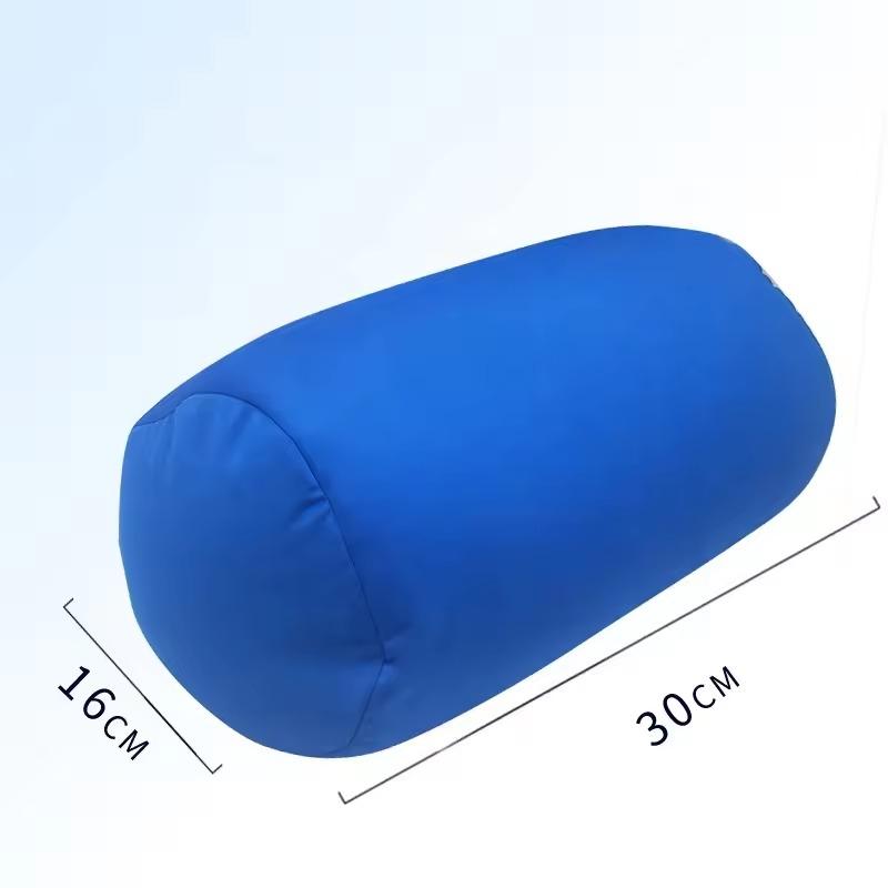 Super Soft Head PillowCase Micro Mini Microbead Back Cushion Pillow Roll Pillow Head Convenient Travel Pillow Bed Decoration