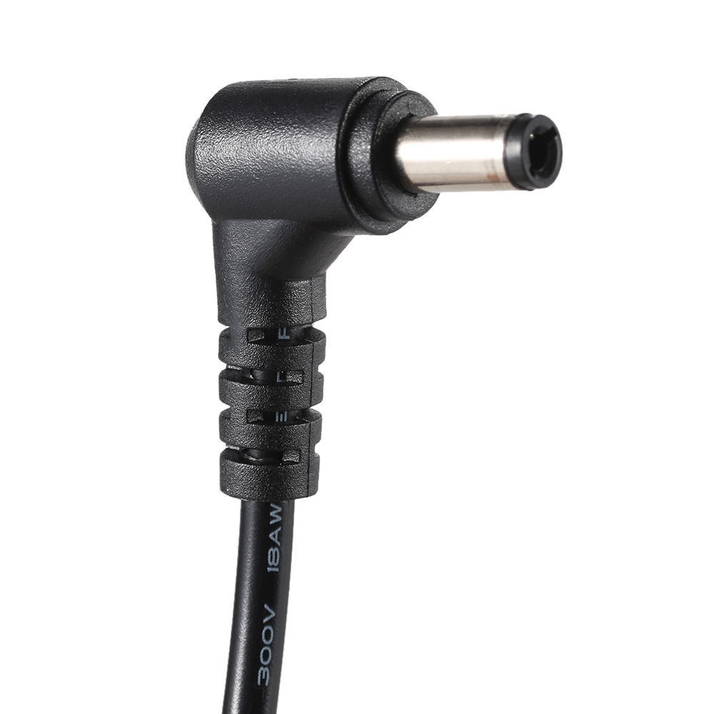 D Tap 2 Pin Male Connector to DC 5.5 * 2.5mm Plug Power Cord Cable for BMCC BMPC DSLR Rig Power Supply 113cm in Length
