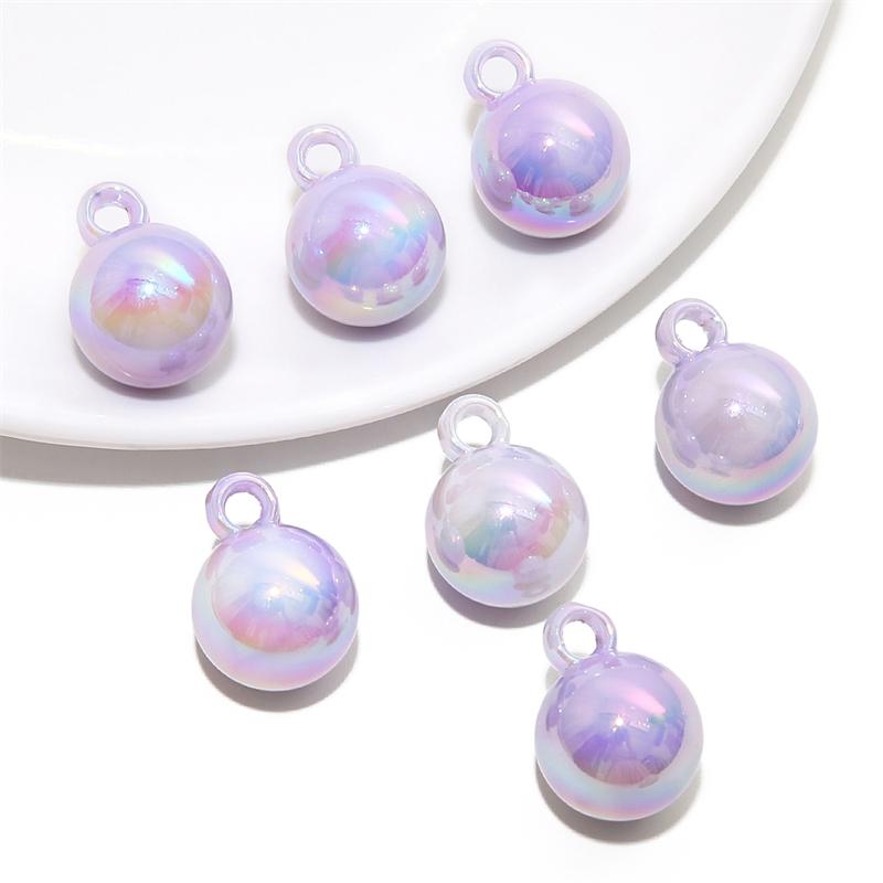 Acrylperlen Bunte Hängeperlen für DIY-Schmuck 5/10 Stück