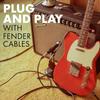 Fender Shielded Cable Professional Series Instrument Cable, Straight/Straight, 10', Black