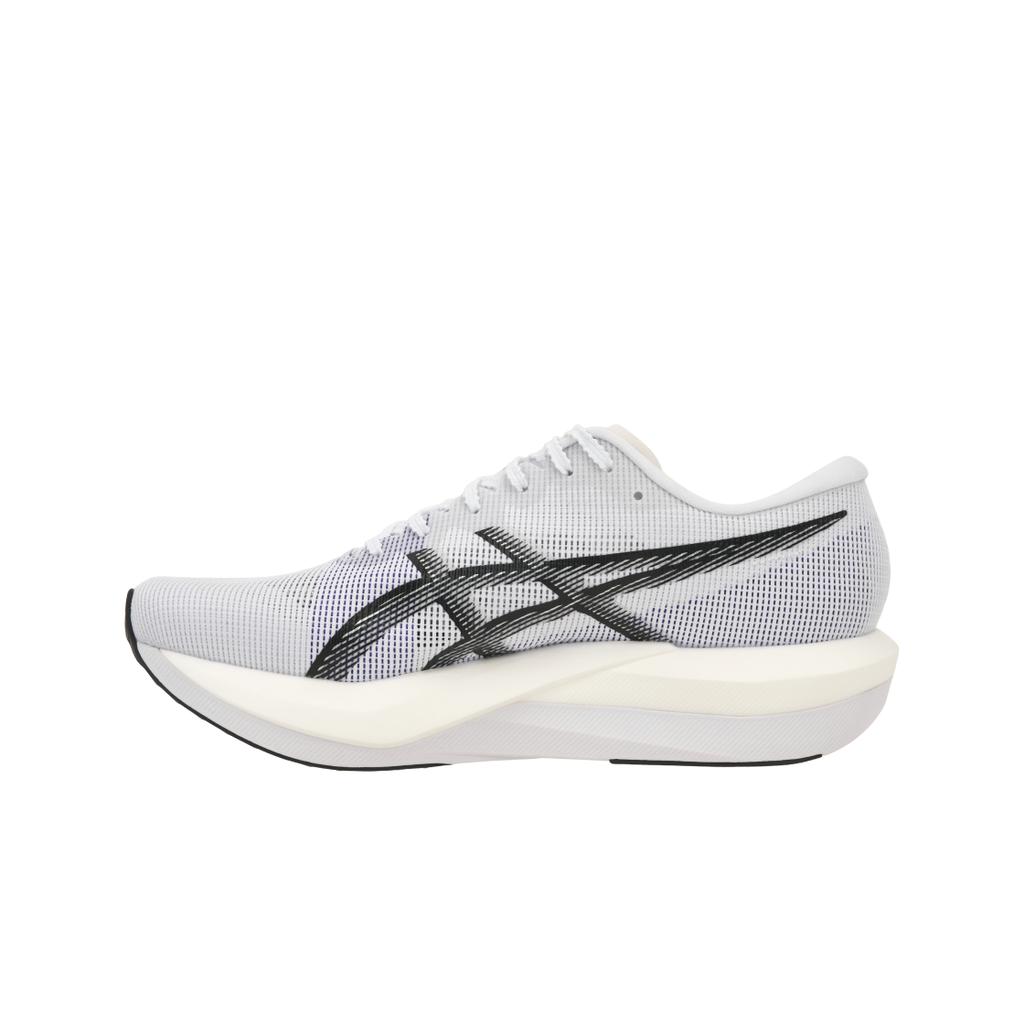 Asics Magic Speed 5 Chaussures de Running Confortables Légères Rebondissantes Sneaker Unisexe Blanc Noir 1013A183-100