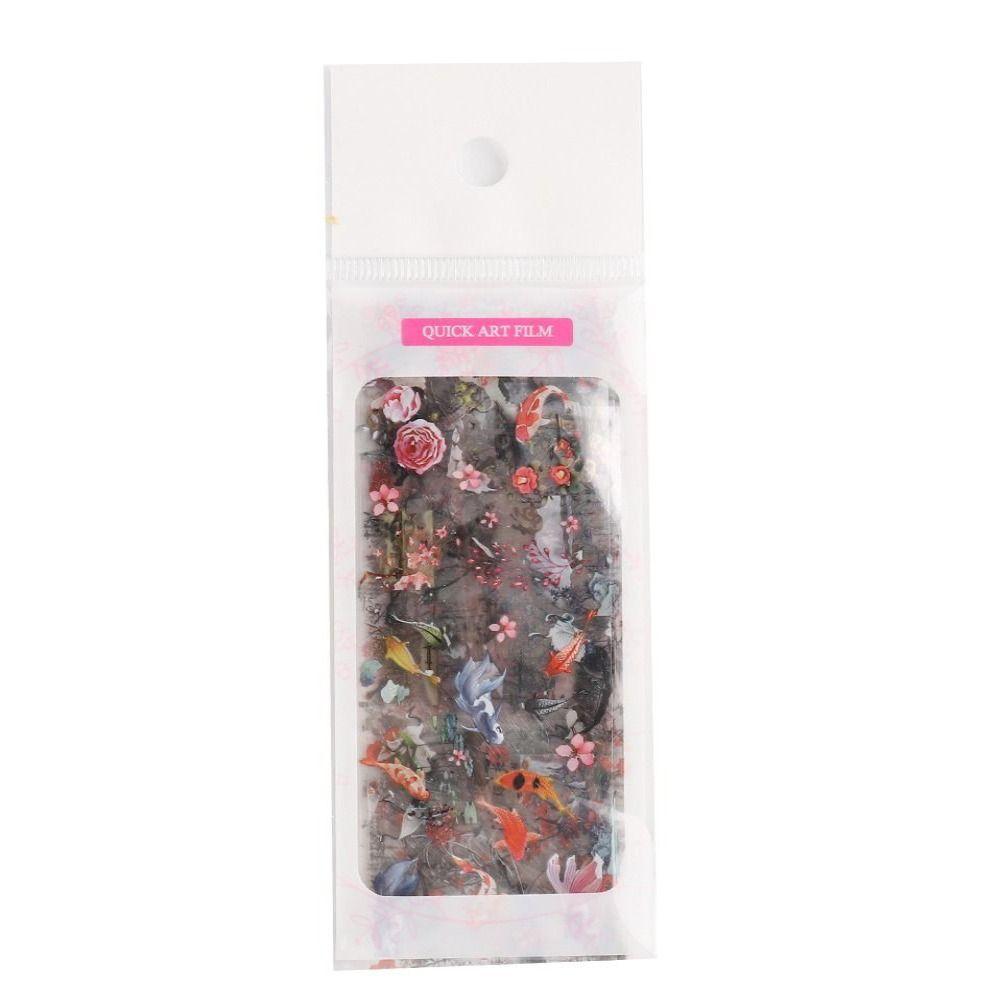 Character For Nails Ink Painting Nail Art Decor Chinese Style Sticker Nail Decoration Foil Stickers