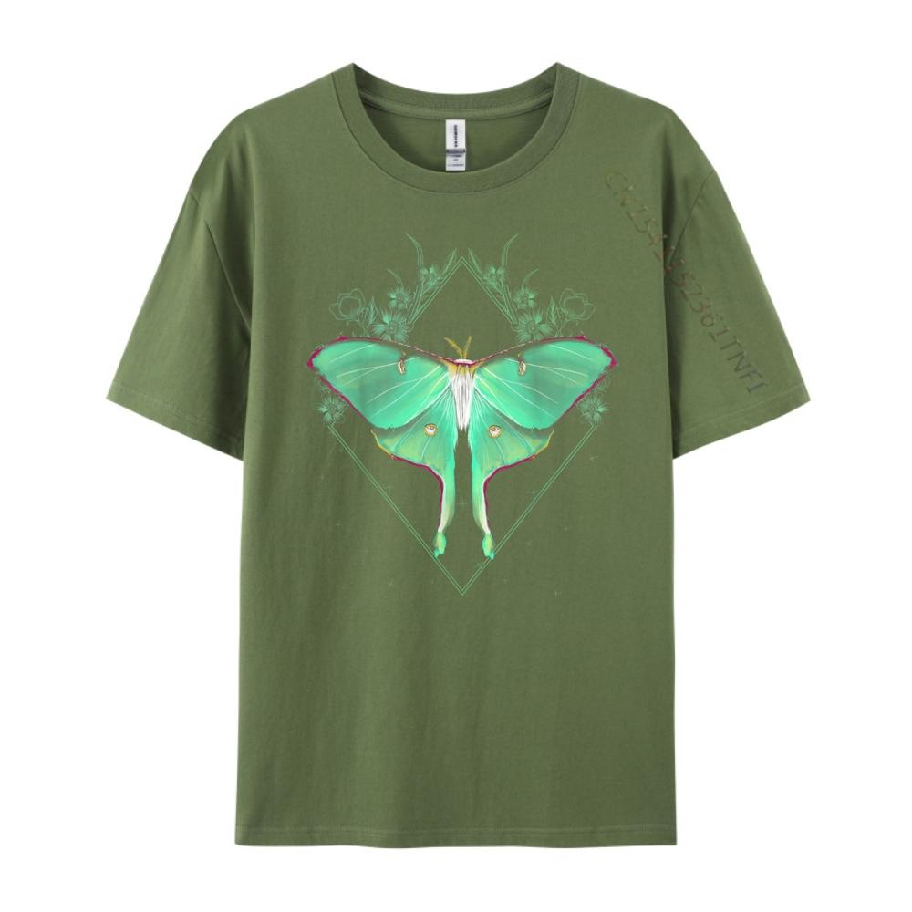 Söt Luna Mal Vacker Fjäril Insektälskare Tematiserad Märkes T-shirt Nytt Inne Toppar Och T-shirts Fars Dag