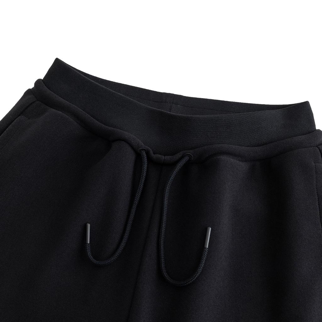 Anta Life Series Womens Sweatpants Long Pants 2025 Winter Knitted Sports Pants Women Bottoms Basic-Black 962548304-5