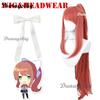 Gioco Doki Doki Literature Club Natsuki Cosplay Sayori Yuri Monika Costume Cosplay Set Parrucca Uniforme Scolastica Ragazza Donna Costumi