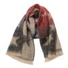European and American Style Women's Fashion Autumn and Winter Warm Shawl Gradient Color Pashmina Jacquard Star Scarf