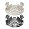 3pcs Bathroom Shelves Kitchen Storage Organizer ABS,Corner Shower Caddy,No-Drill Adhesive Bathroom Storage Rack