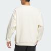 adidas Originals Embroidered Sport Crewneck Sweatshirt Men Tops Off-White IZ1521