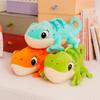 Creative 30cm Cartoon Real Like Lizard  Chameleon Plush Toys Candy Color Simulation Animal Reptile Stuffed Pillow Xmas Gifts