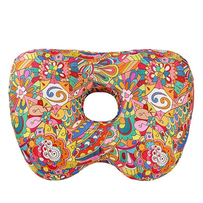 

Ear Hole Pillow PP Cotton Slow Rebound Pillow Core Apple-Shaped Side Sleep Ear Support Pillow Comfortable Ear Protection Pillow