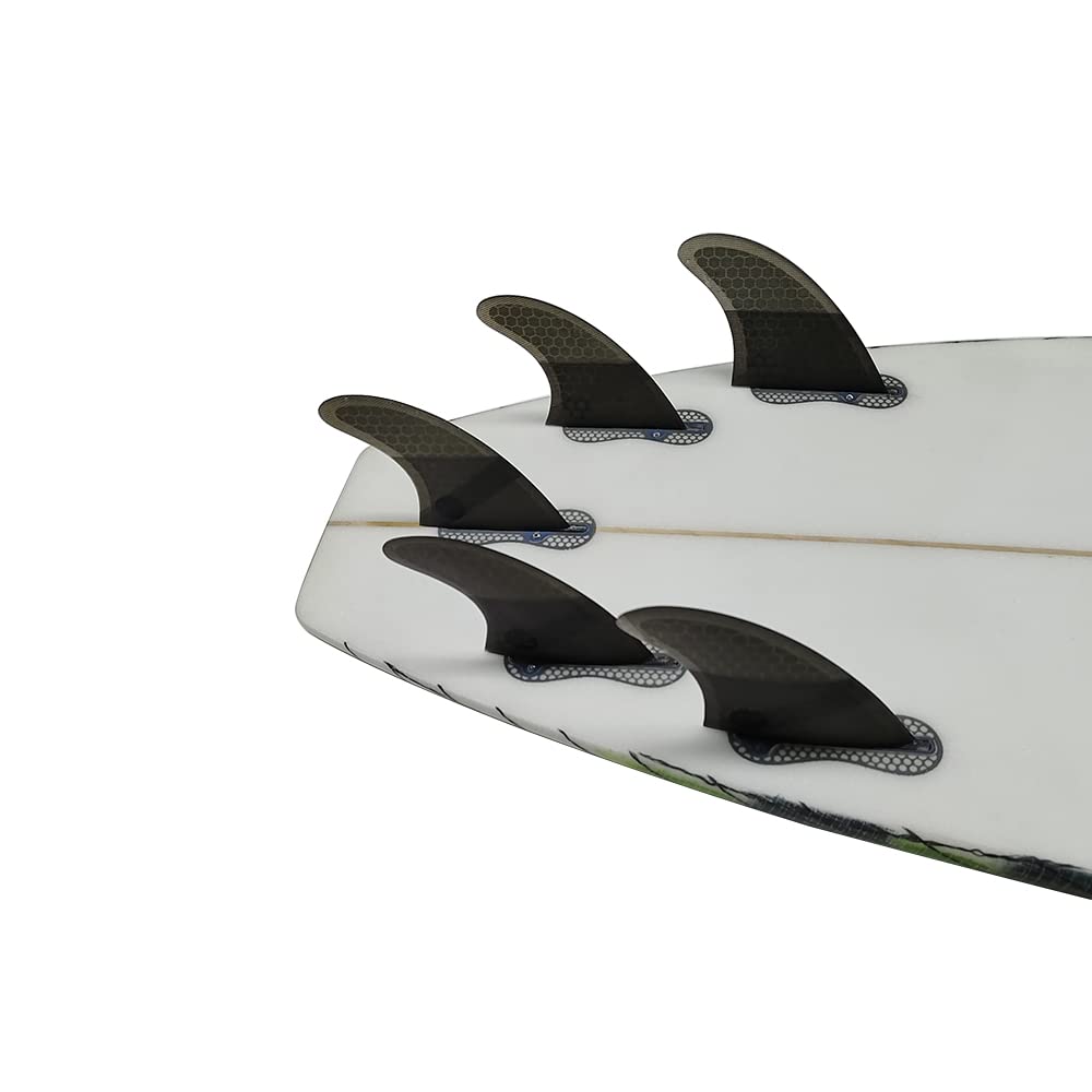UP SURF Surfboard Fins Double Tabs2 Fin M Size Set
