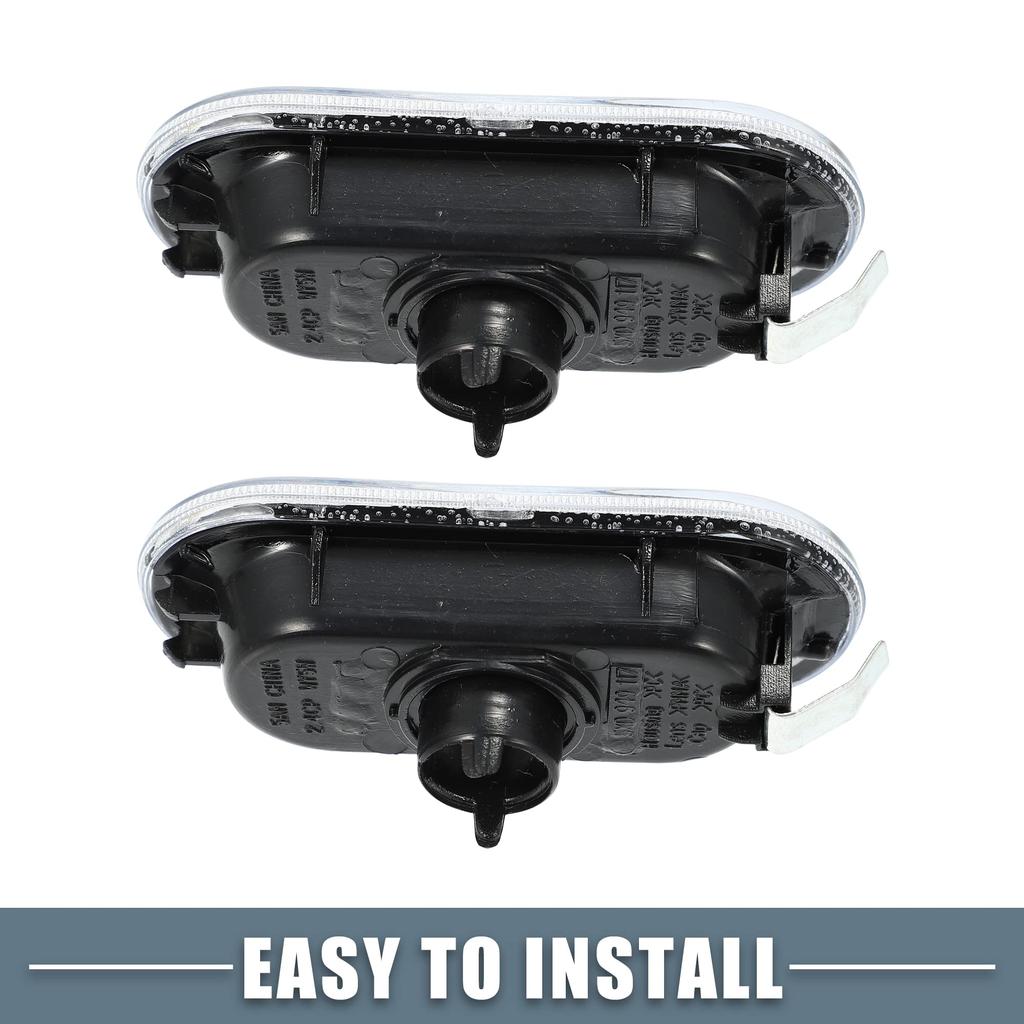 ABSOPRO Krycí sklíčko levého a pravého předního LED obrysového bočního světla