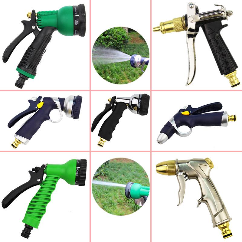 Zahradní tryska z vysokotlaké slitiny: Víceúčelová stříkací pistole na zalévání a mytí auta