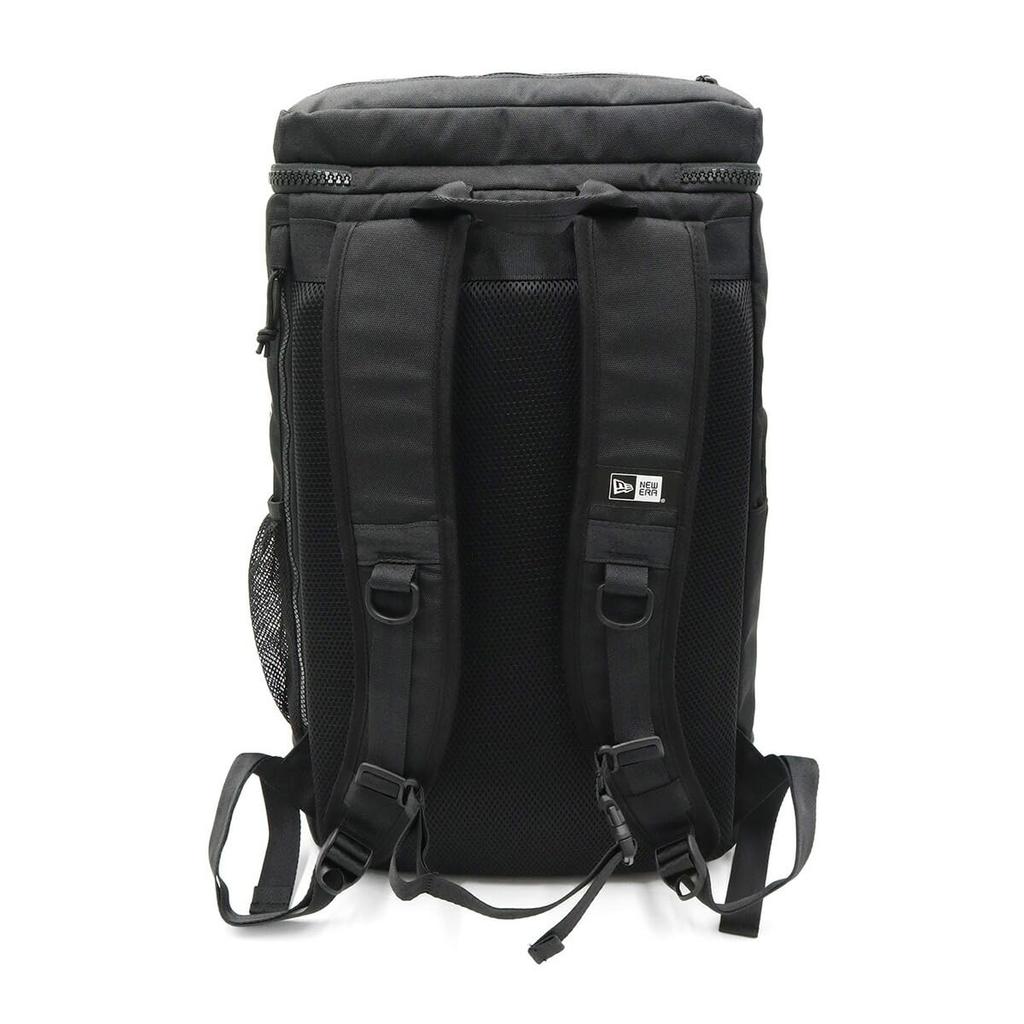 New Era Box Pack Backpack, Black with Side Logo, Custom Order, FREE Box Pack Side Print