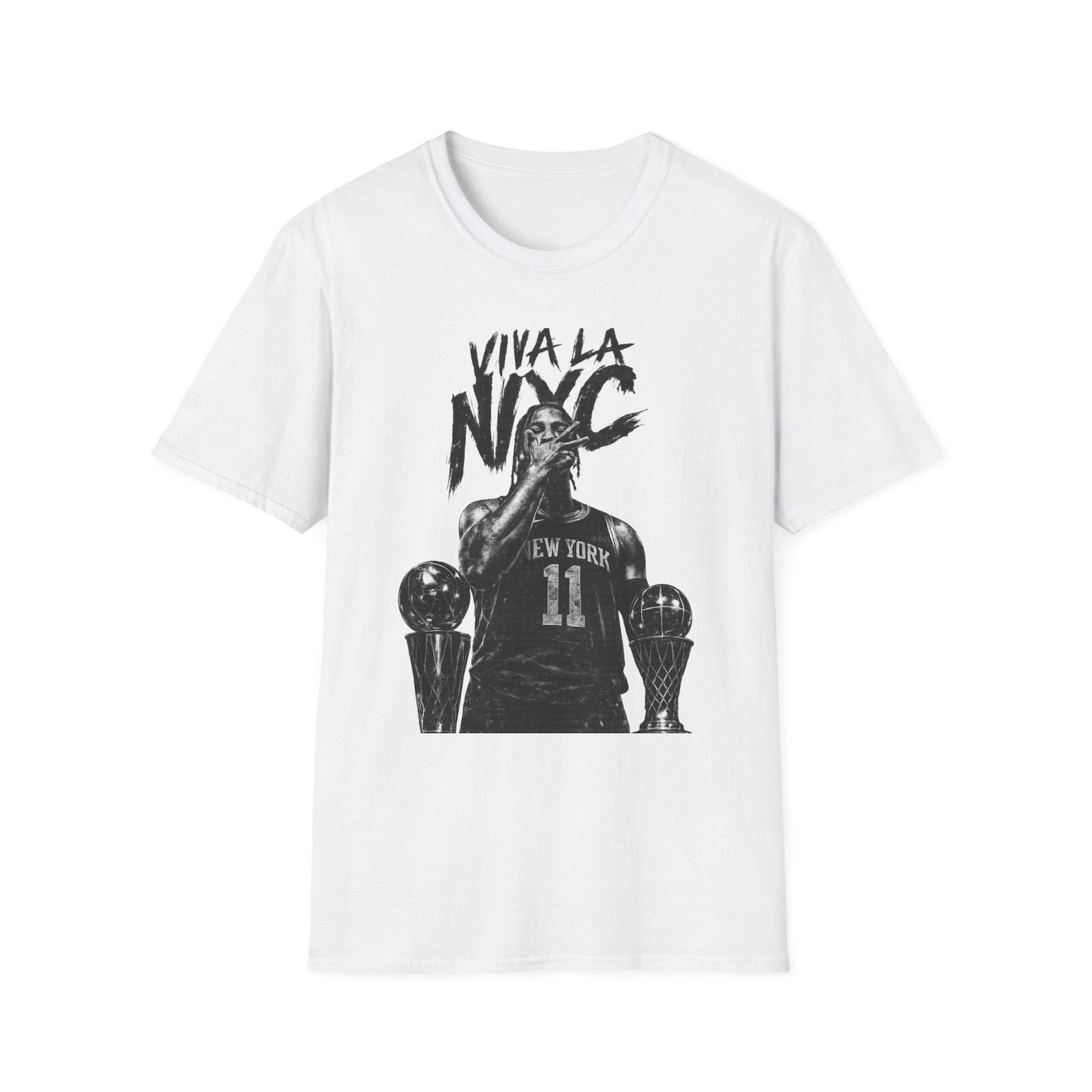 Jalen Brunson 2026 nba Finals VIVA LA NYC Basketball Graphic T-Shirt Unisex S