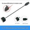 12V RGB Adapter Cable: 4-Pin To 3-Pin 5V ARGB Controller for Power Supply Fan/Light Strip