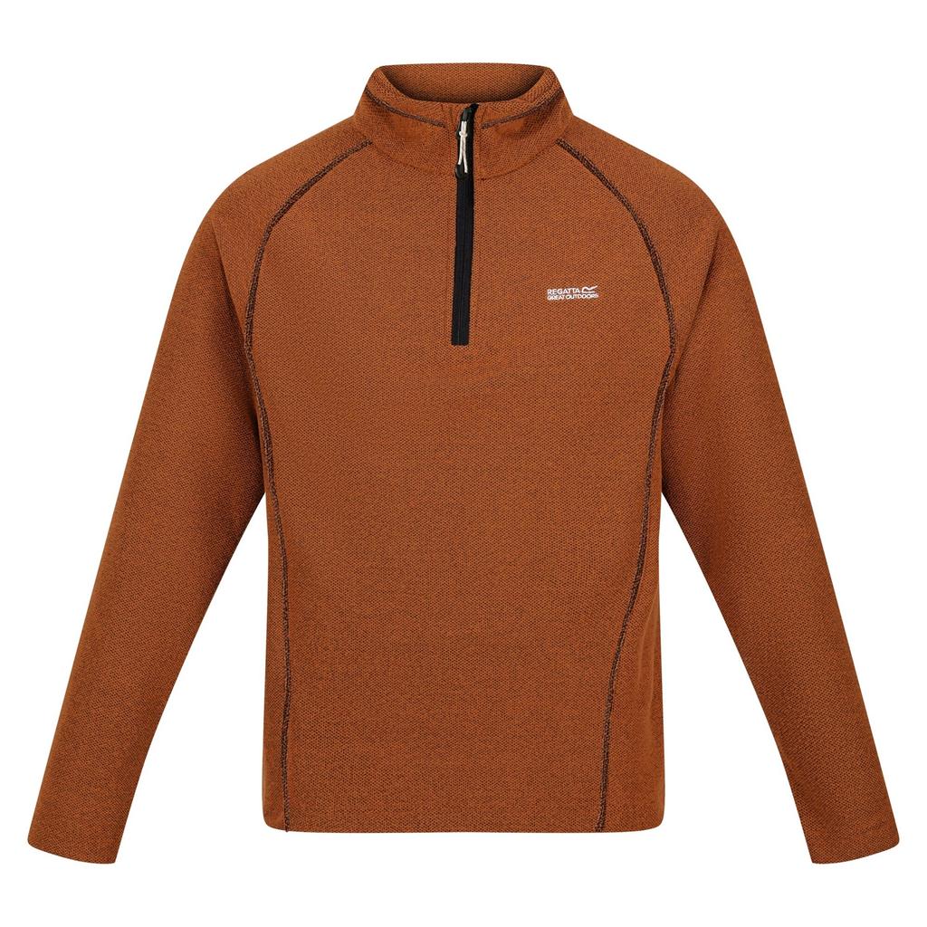 Regatta Great Outdoors Mens Kenger Half Zip Honeycomb Fleece