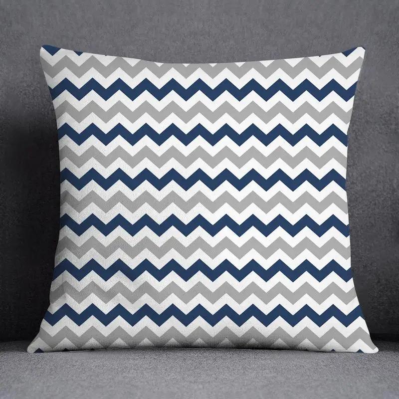 Retro Butterfly Home Decoration Pillowcase Square Office Cushion Cover